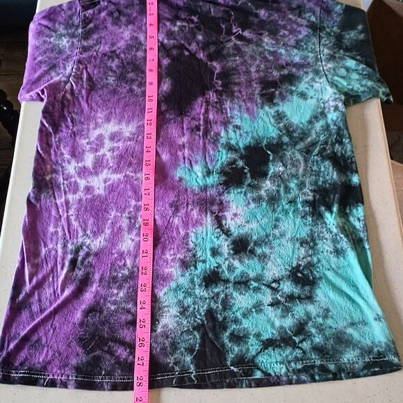Tokyo Ghoul Tie-Dye Kaneki Ken Graphic Tee – Purple/Teal – Size M - Picture 6 of 10